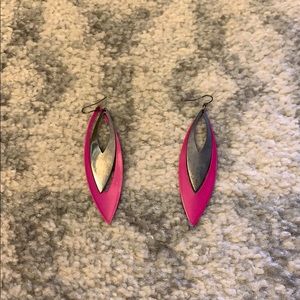 Pink Fashion Earrings